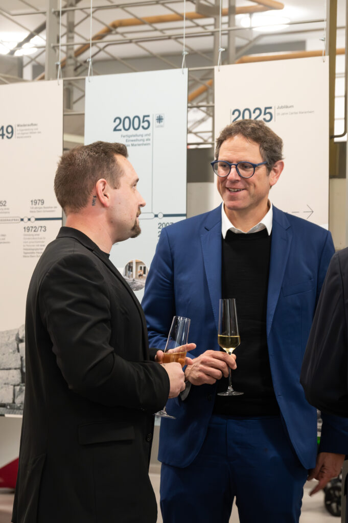 20 Jahre Marienheim - Siedler und Heilig im Gespraech