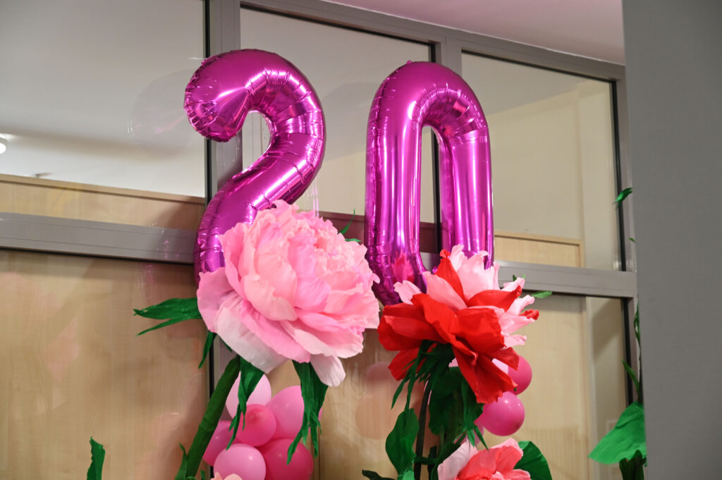 20 Jahre Marienheim - Deko