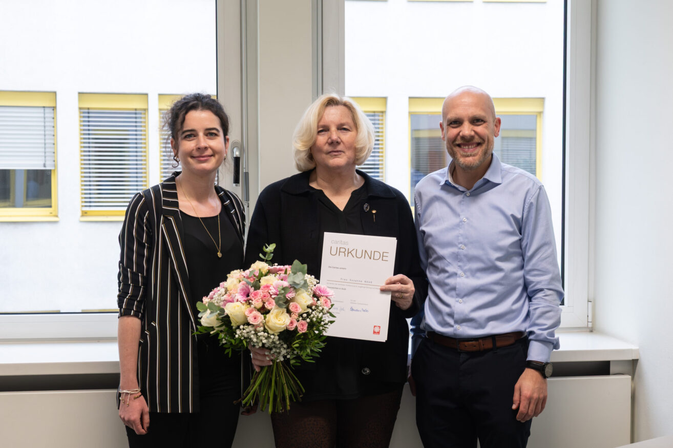 Caritas Einrichtungen gGmbH Gruppenfoto Verabschiedung